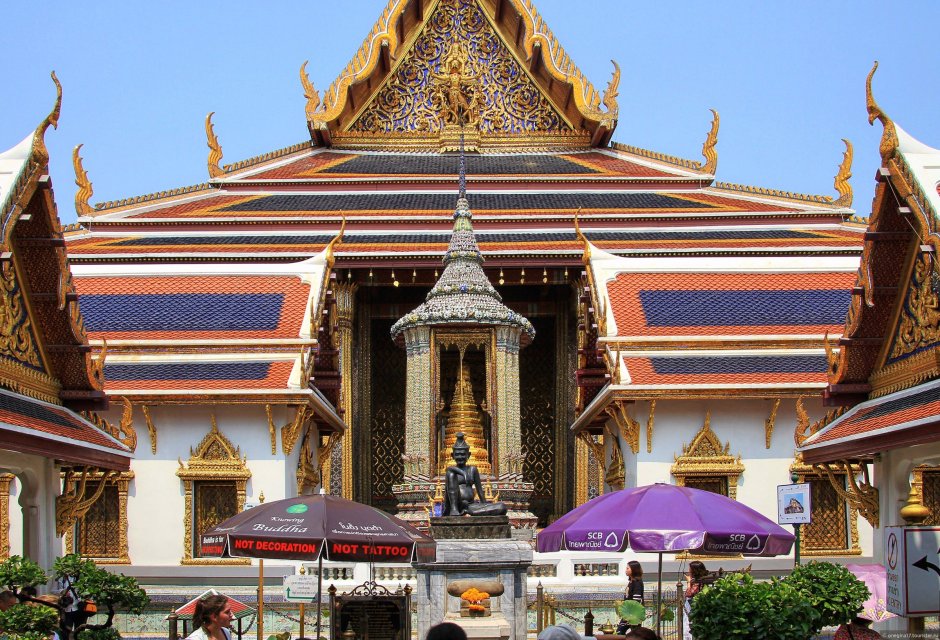 Бангкок Таиланд дворец