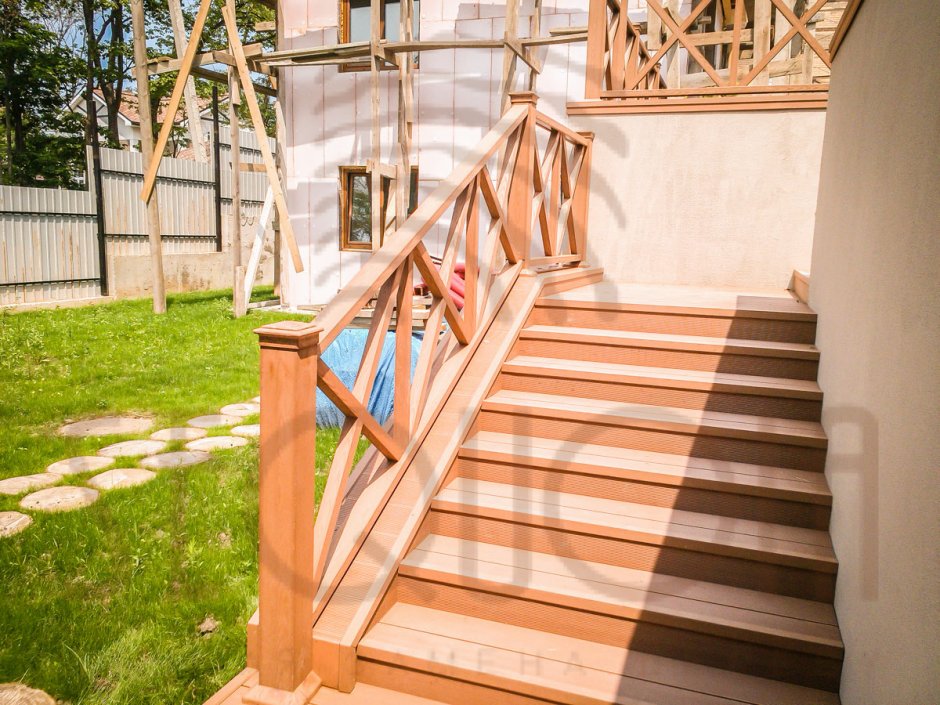 Поручень из ДПК ECODECKING Standart