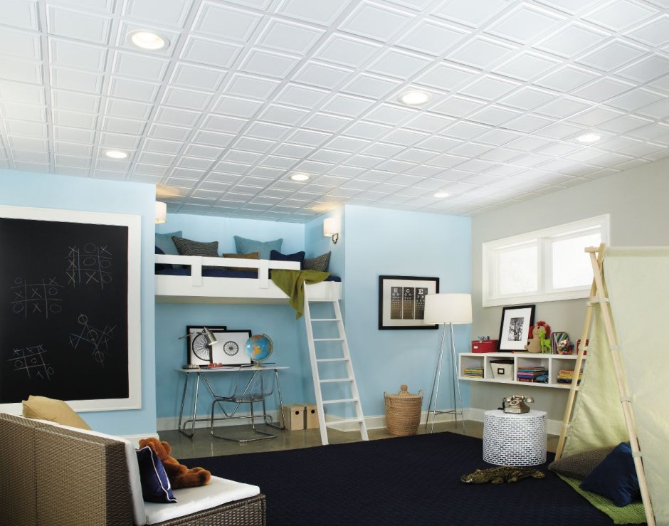 Потолок Армстронг детские комнаты