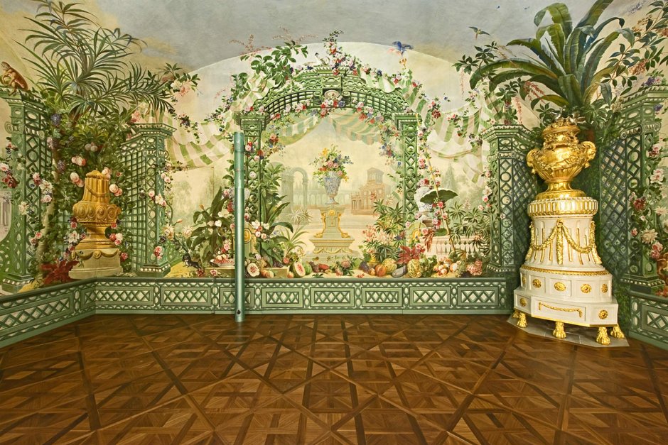 Фрески в замке Шенбрунн