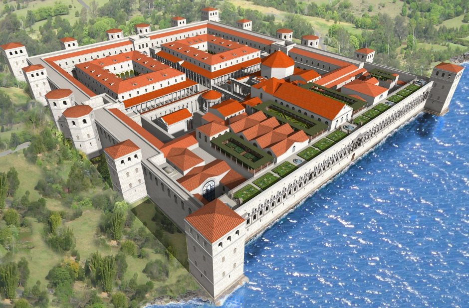 Подземелье дворца Диоклетиана