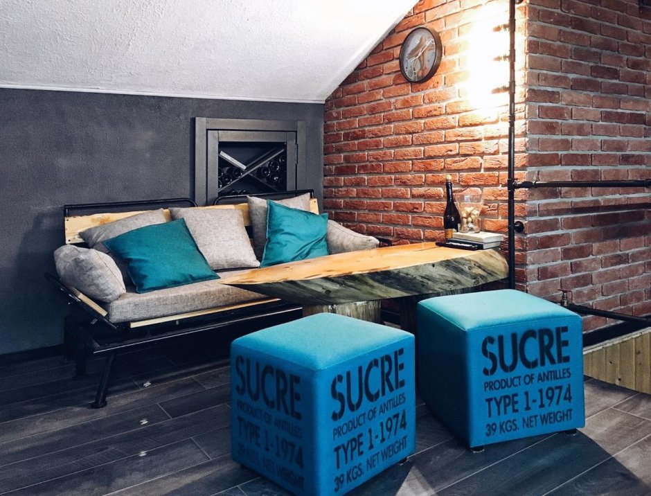 Арт объект в стиле лофт