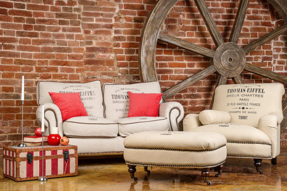 Диван Thomas Eiffel трехместный