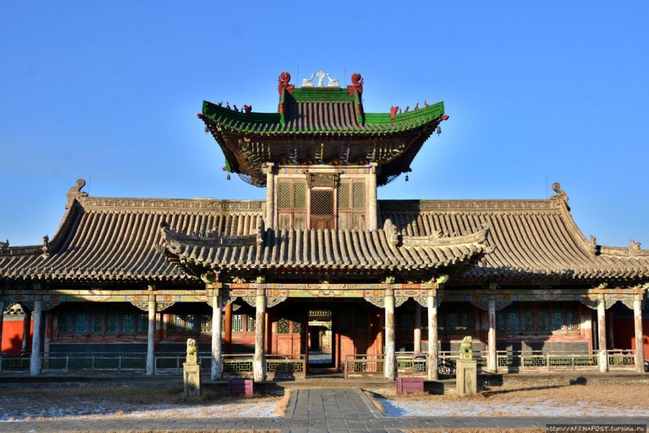 Монголия, дворец Богдо хана