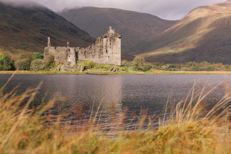 Scotland Castles in Fog