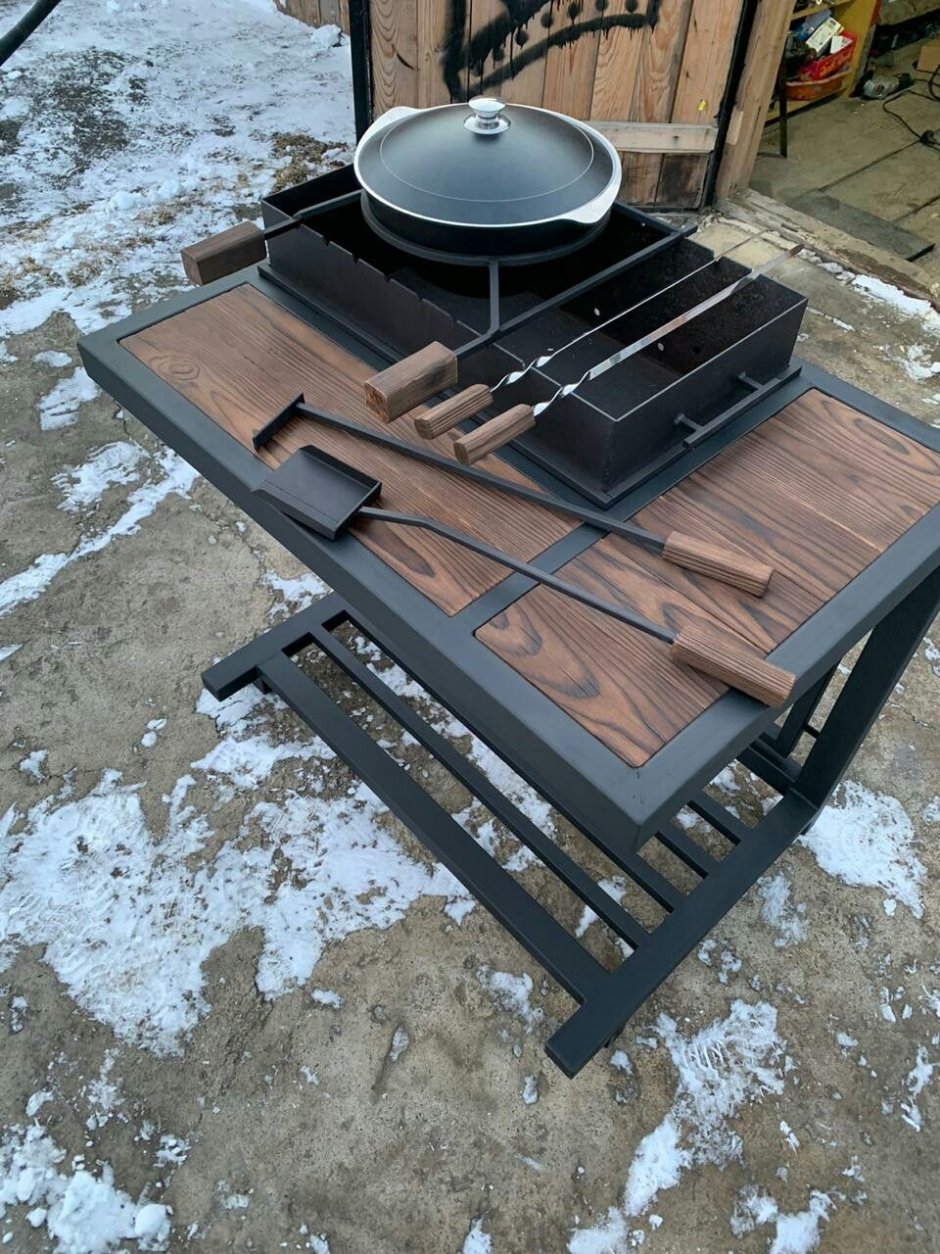 Красивые кованые мангалы