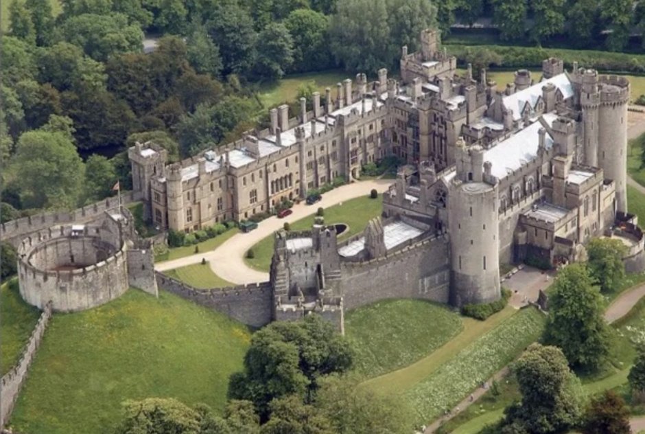 Замок Арундел, графство Западный Сассекс, Англия