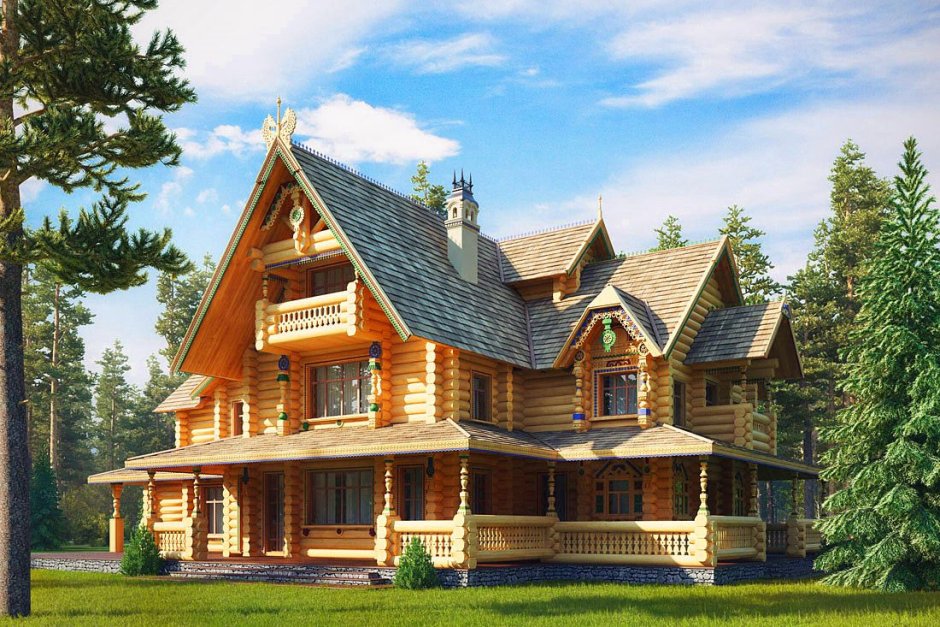 Терем баня 6х6