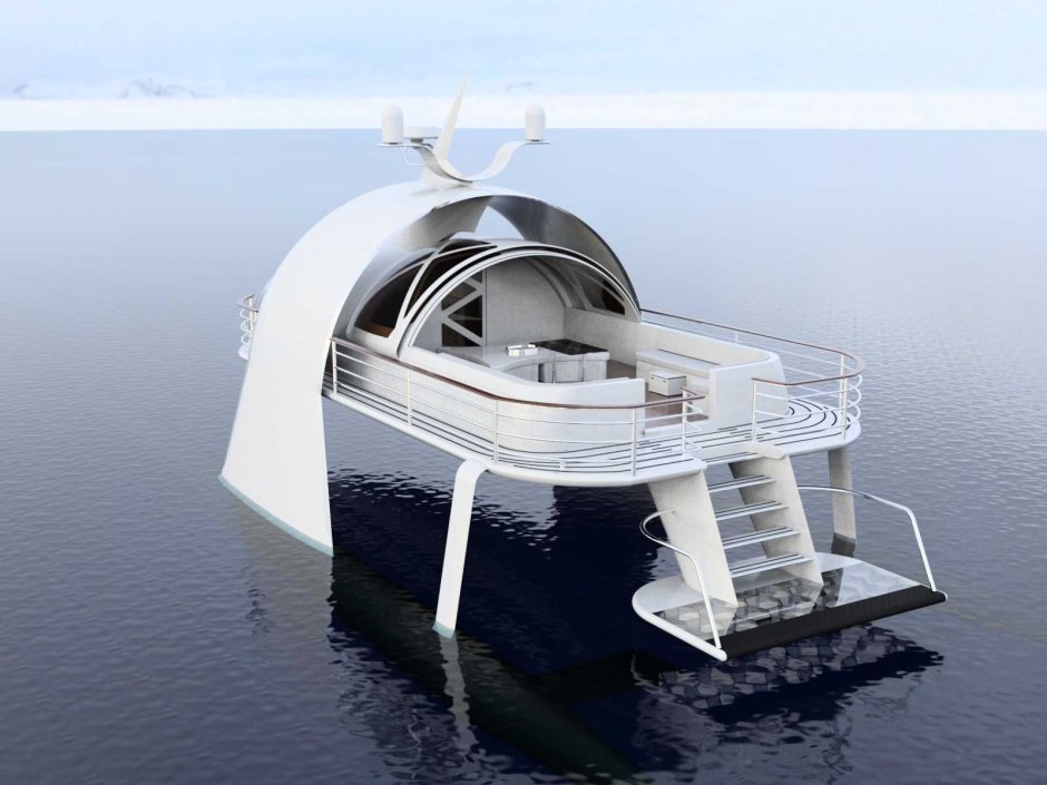 Trilobite swath Yacht Design Concept