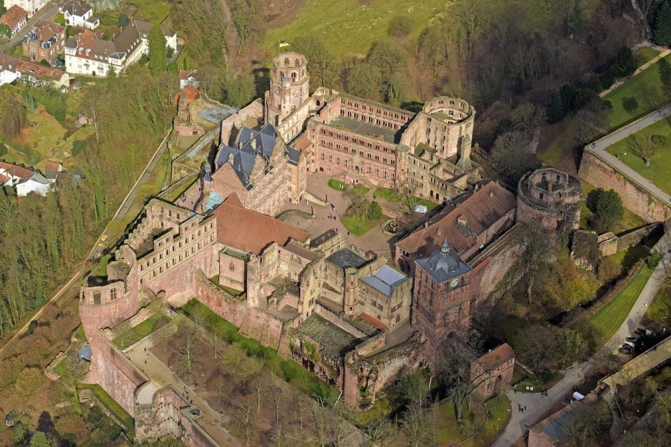Руины Гейдельбергского замка