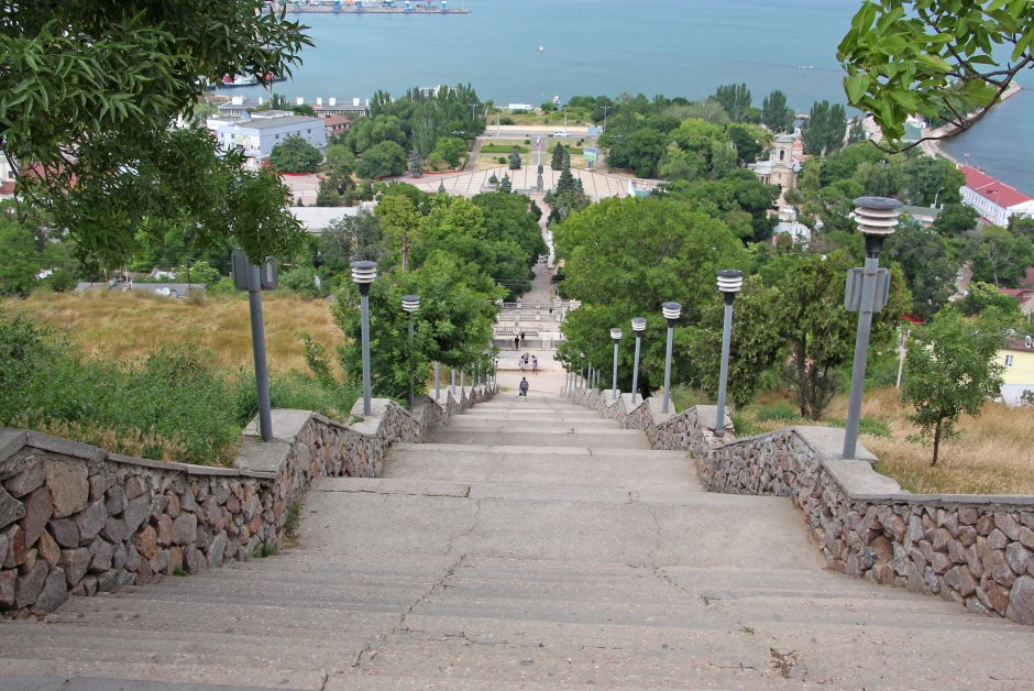 Крым Митридатская лестница