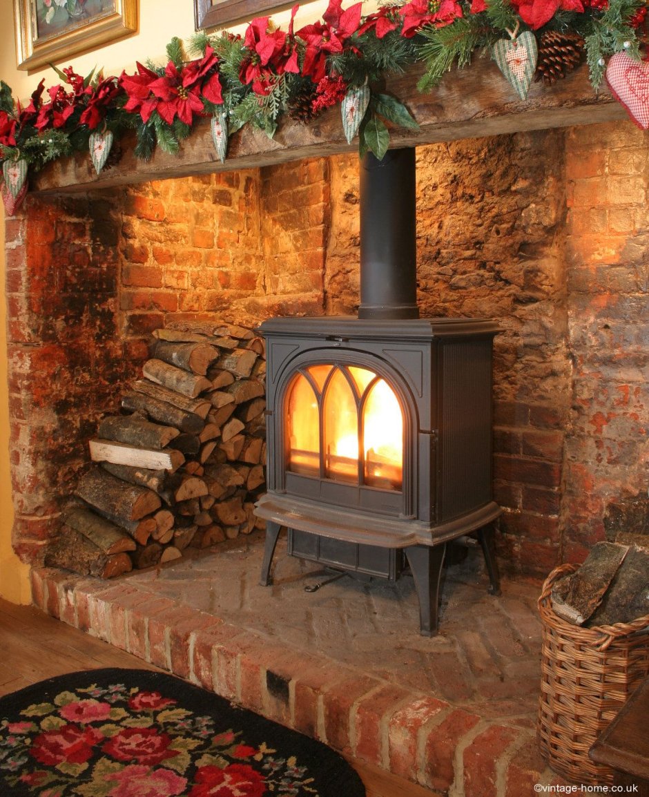 Печь Brick Stove Fireplace