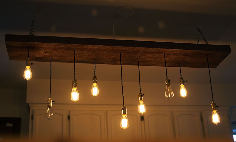 Лофт освещение лампочки Эдисона