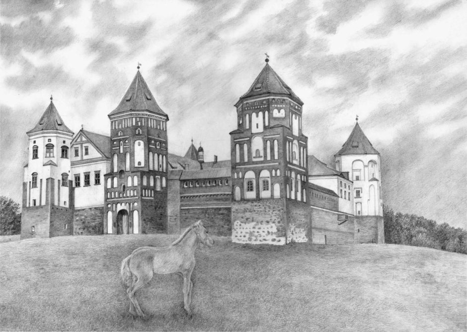 Средневековый стиль рисования