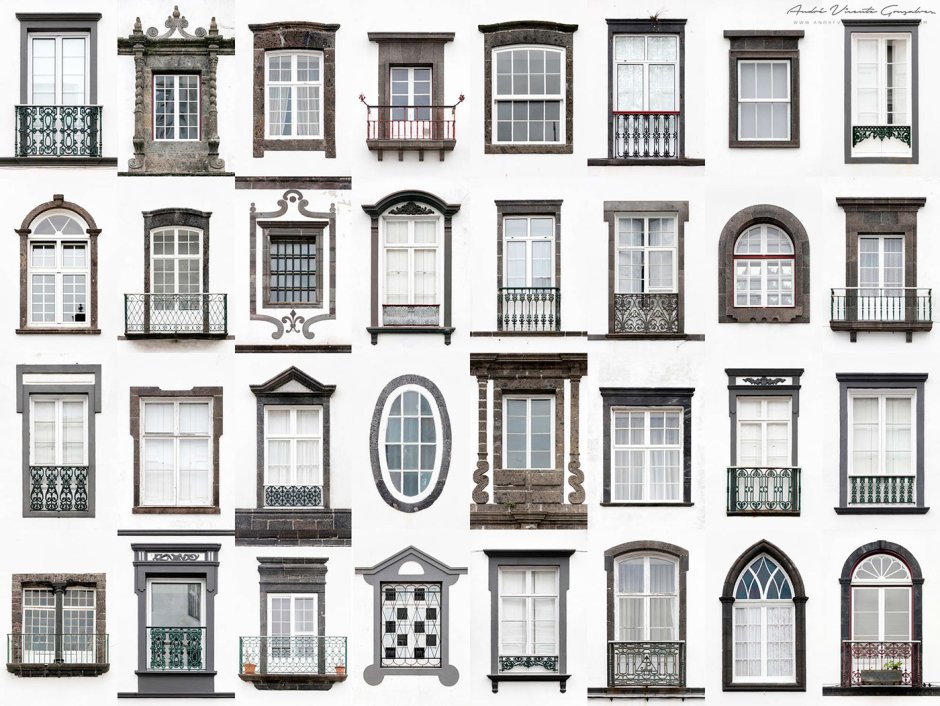 Окна в разных архитектурных стилях