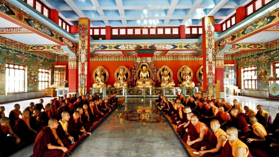 Дворец Потала Тибет интерьер
