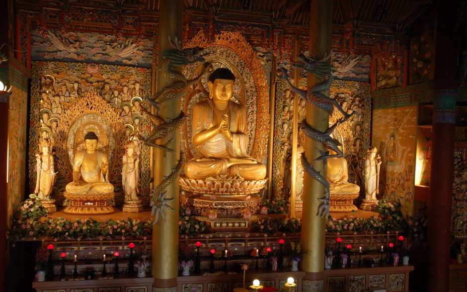 Будда буддистский храм