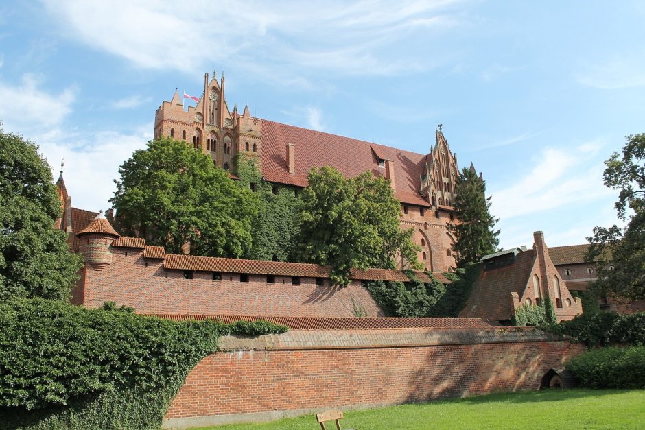 Мариенбург замок внутри зал Капитула
