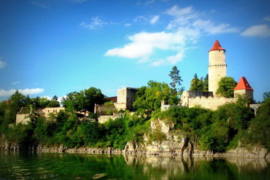 Чешский рай замок Троски