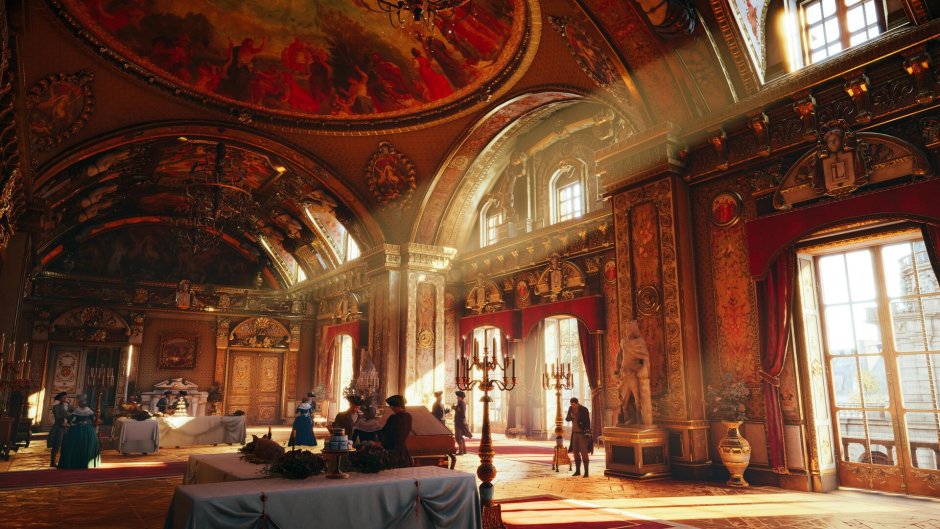 Бальный зал Викторианская эпоха