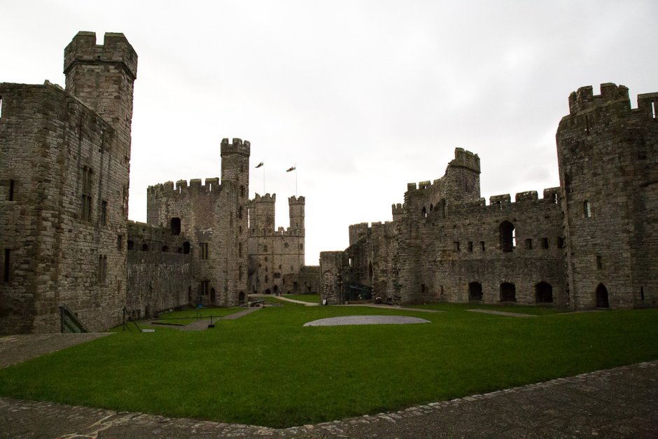 Карнарвон замок в средние века