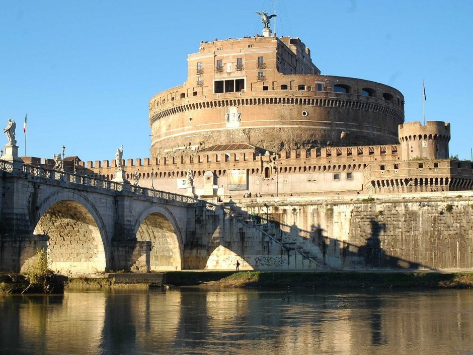 Замок Святого ангела (Castel Sant’Angelo), Рим, Италия