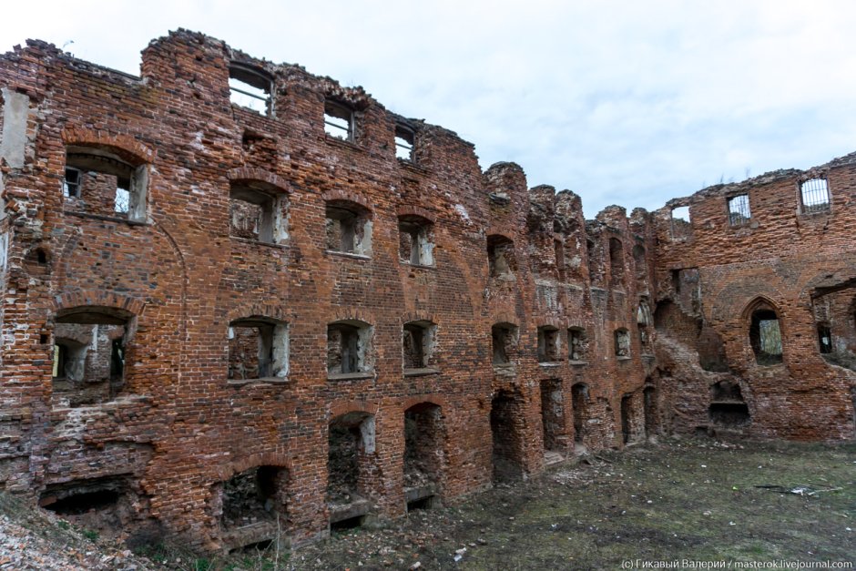 Руины замка Рагнит Калининград