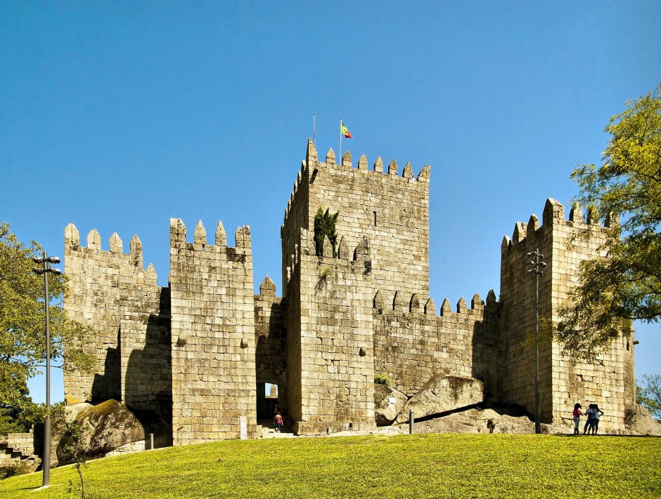 Архитектурная Жемчужина, как Гимарайнш, Португалия