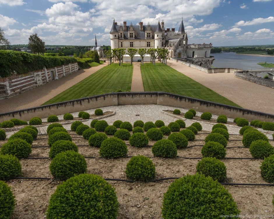 Замок Amboise во Франции