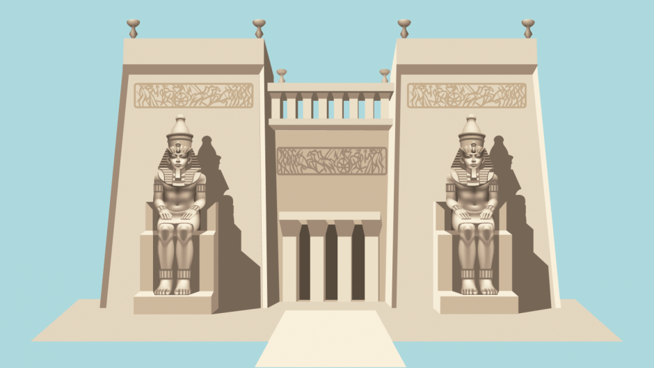 Типовой Египетский храм