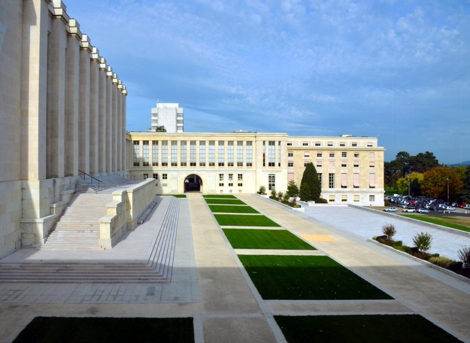 Дворец Лиги наций в Женеве