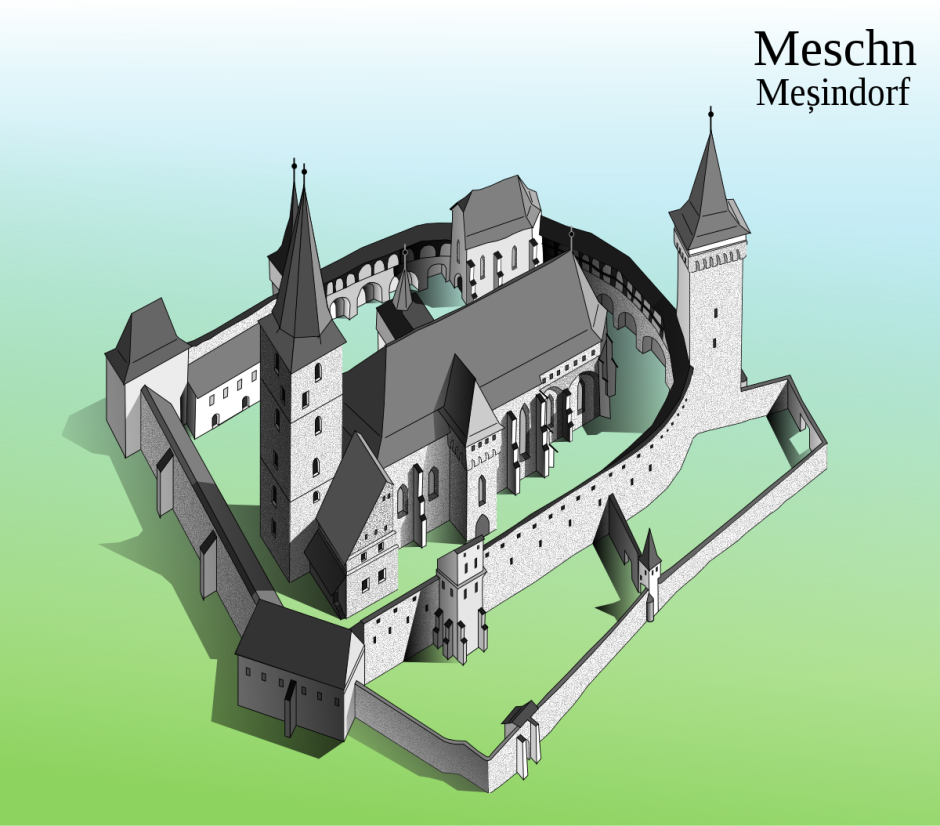 Дом под средневековый замок