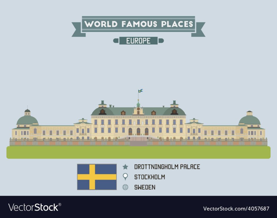 Швеция достопримечательности Стокгольма Королевский дворец