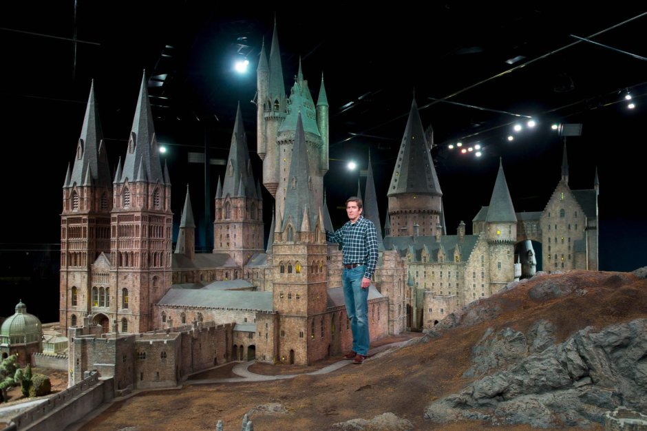 Harry Potter замок Хогвартс