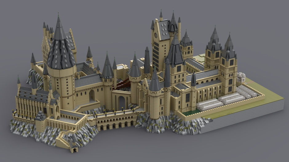 LEGO Hogwarts Castle moc