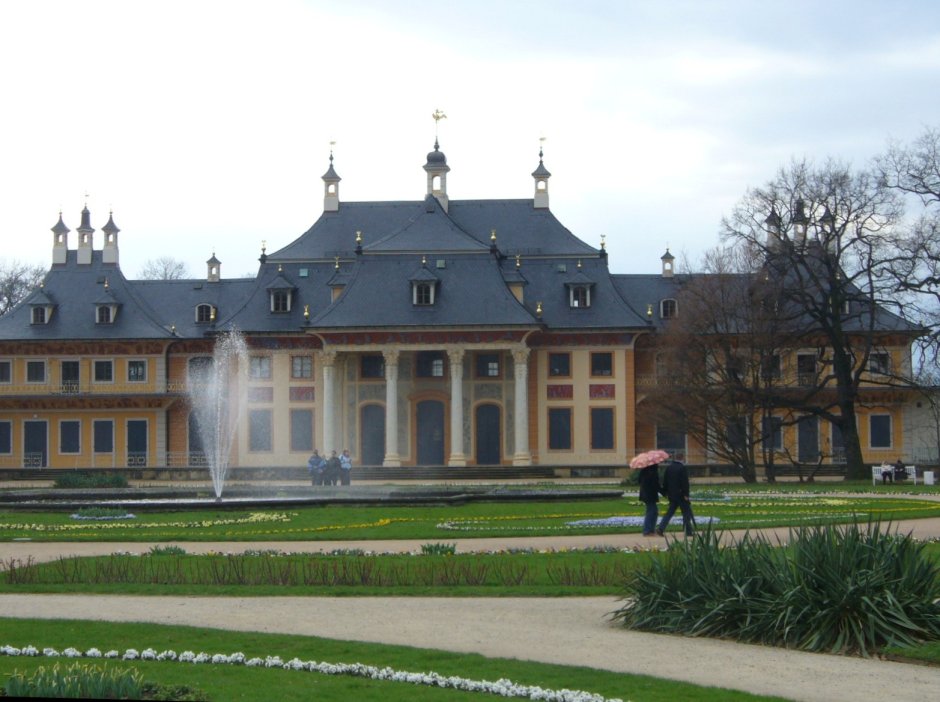 Германия дворец Пильниц