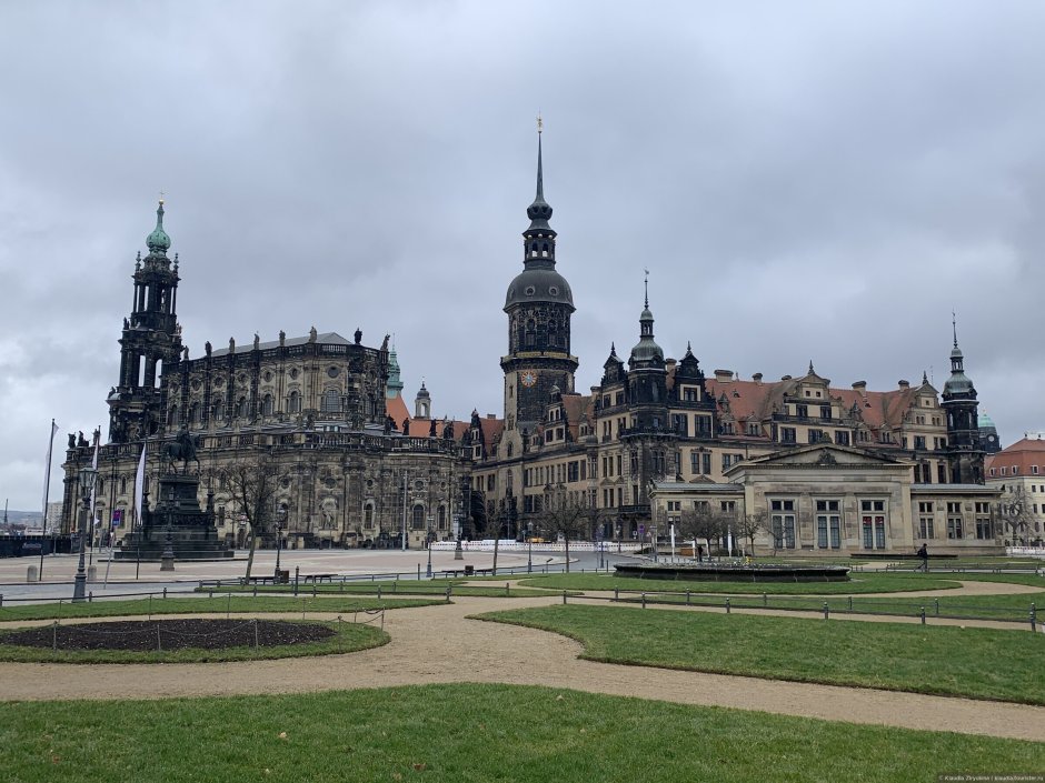 Дрезденский замок-резиденция архитектура