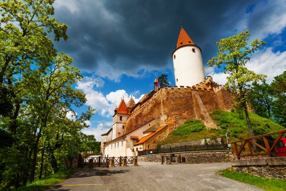 Скалица Чехия замок
