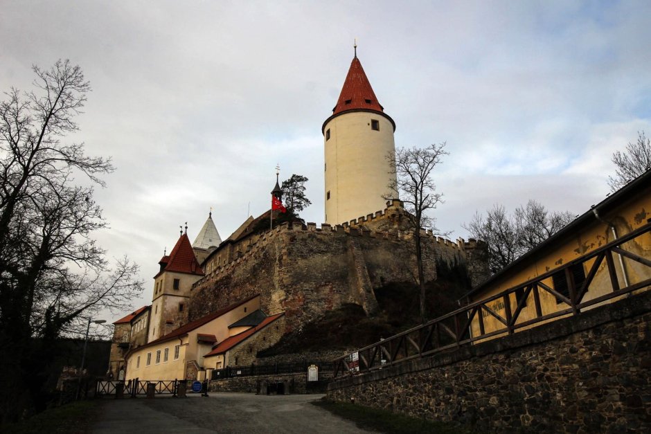 Замок Кривоклат в Чехии