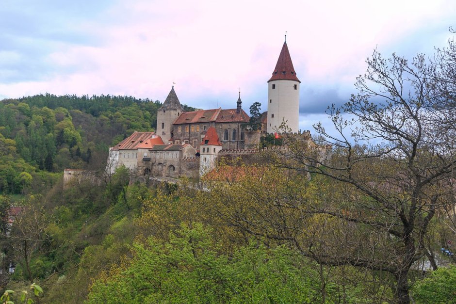 Замок Кршивоклат Чехия