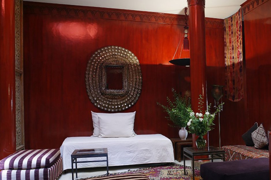 Марокканский интерьер гостиной