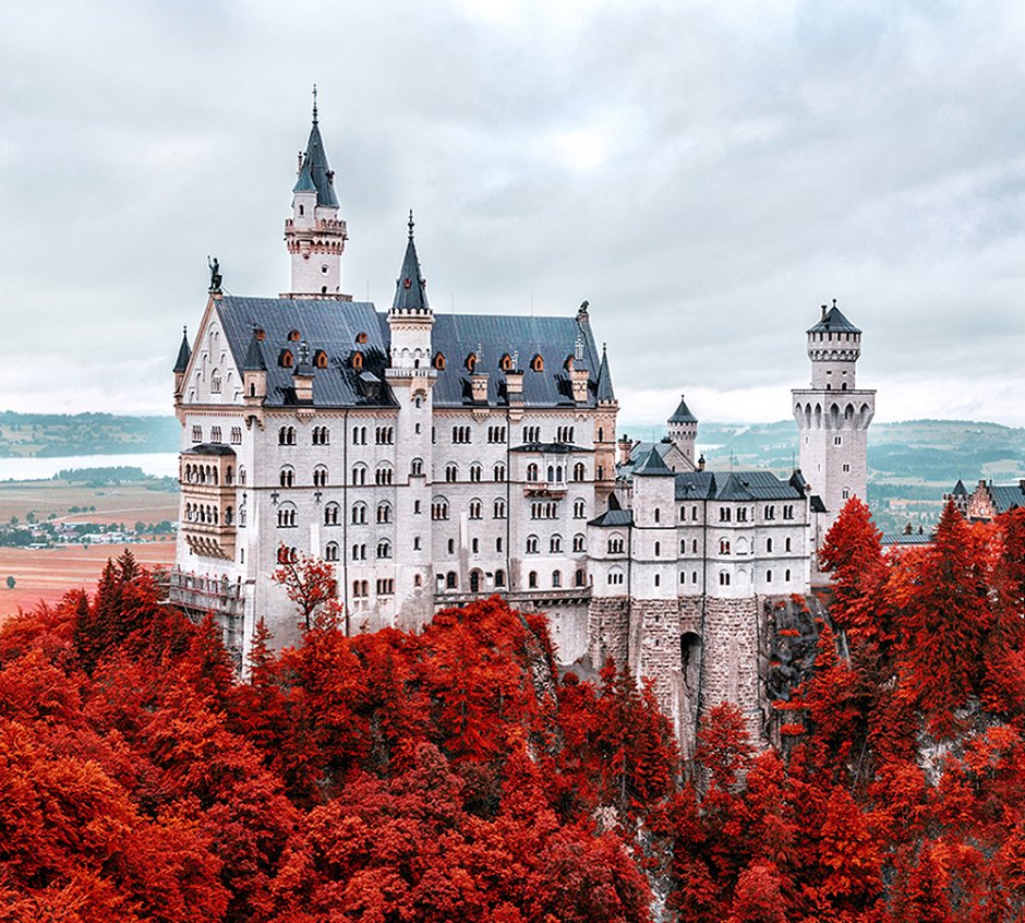 Замок дракона - Schloss Drachenburg, Германия