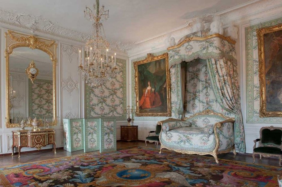 Барокко интерьеры Версальского дворца