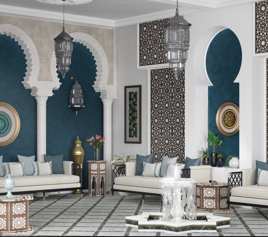 Планировка дома в арабском стиле