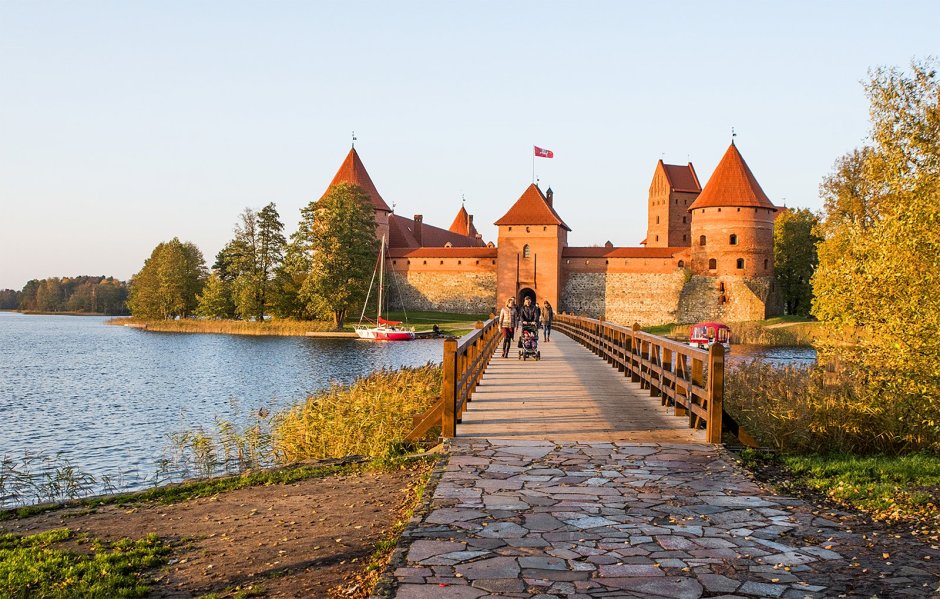 Город Тракай Литва