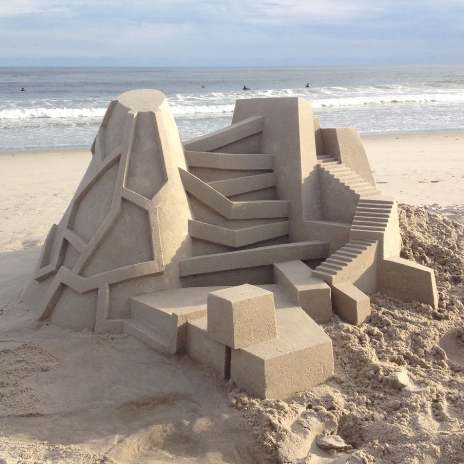 Постройки из песка архитектура дизайн