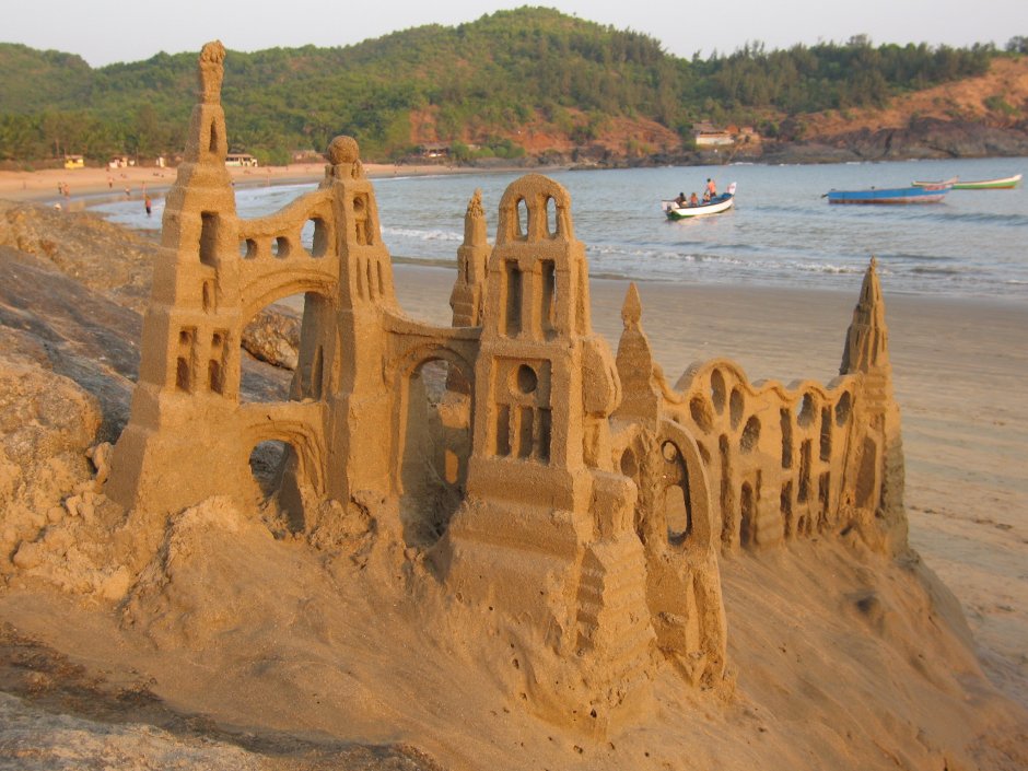 Архитектура из песка