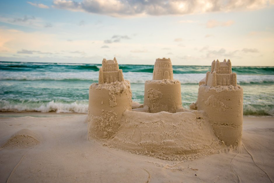РМ замок на песке