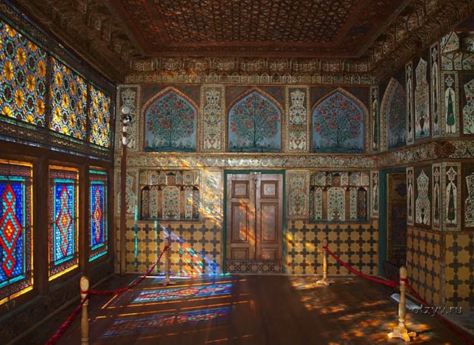 Азербайджан дворец шекинских Ханов в Шеки