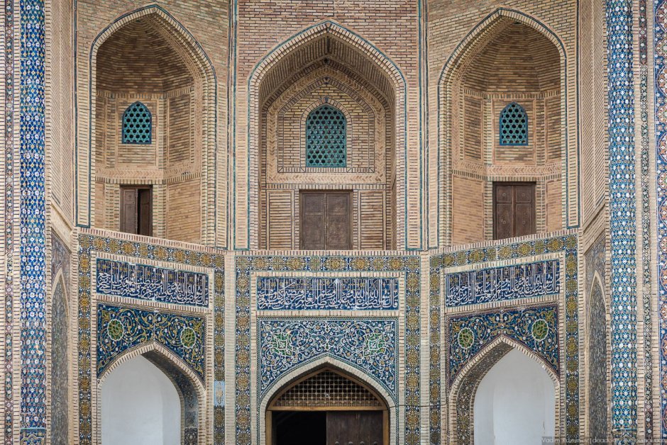 Бухара мозаика в мечети